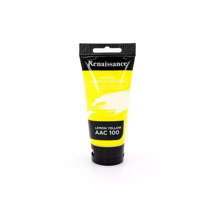 Akryylimaali 75ml Lemon Yellow AAC 100 - Valmisvärit - 8851907234386 - 1