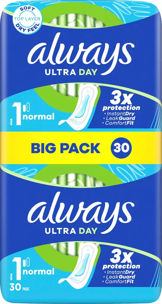Always side Ultra Normal 1 30kpl - Vitamiinit ja mineraalit - 8001841168326 - 1