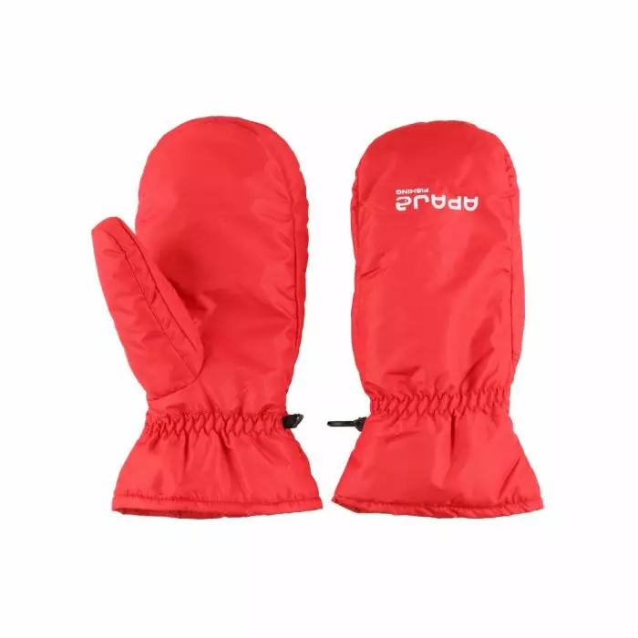 Apaja kalastusrukkaset s-m punainen - Miesten päähineet ja käsineet - 6410416296876 - 1