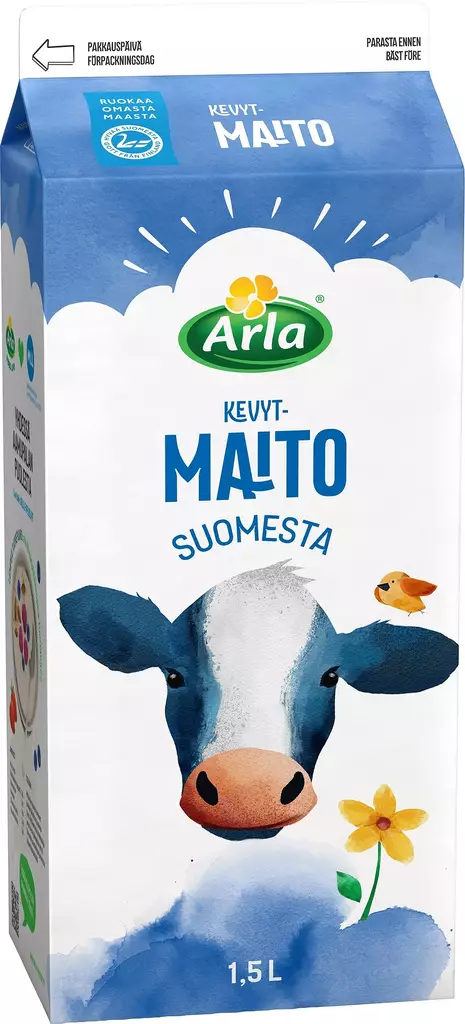 ARLA KEVYTMAITO 1,5L - Kissat - 6413300100716 - 1