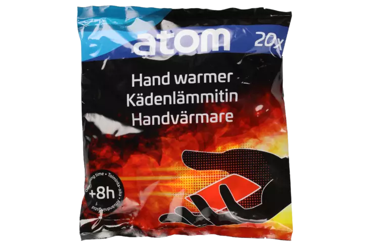 Atom kädenlämmitin 20kpl - Muut retkeilyvälineet - 6410416316536 - 1