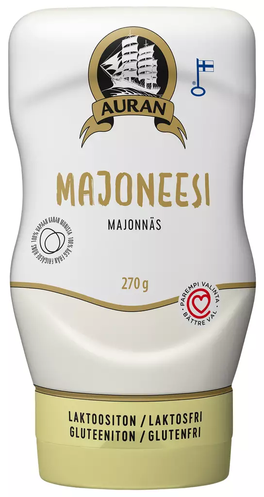 AURAN MAJONEESI 270G - Kissan hiekat - 6409538431616 - 1