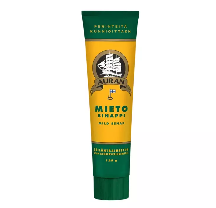 Auran Mieto sinappi 125g - Ketsupit ja sinapit - 6409531700016 - 1