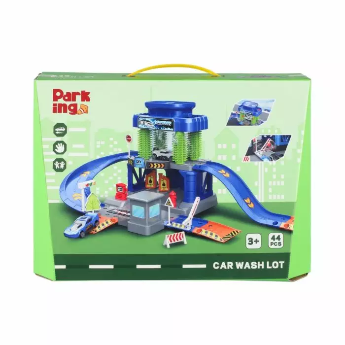 Autopesula leikkisetti - Leikkiautot ja kauko-ohjattavat autot - 6410416383026 - 1