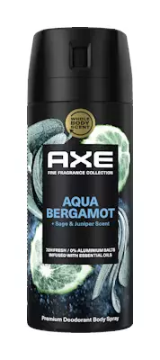Axe 72h Fine Fragrance Aqua Bergamot Deodorantti/tuoksu - Miesten deodorantit - 8720181555596 - 1