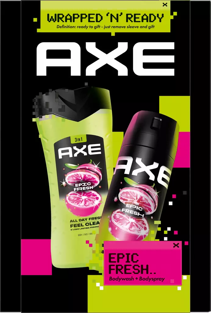 Axe Xmas Epic Fresh BS&SG - Kosmetiikka lahjapakkaukset - 8584057027576 - 1