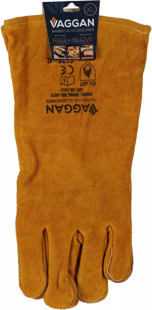 BBQ hanskat 35cm - Grillaus- ja savustustarvikkeet - 8720573120906 - 1