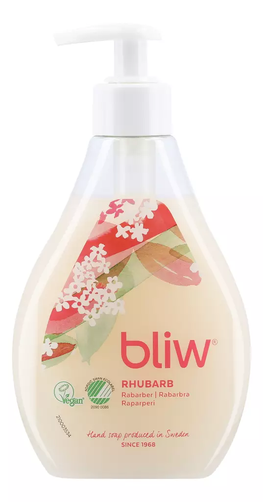 Bliw Mustaselja-Raparperi nestesaippua - Nestesaippuat - 7310610020996 - 1