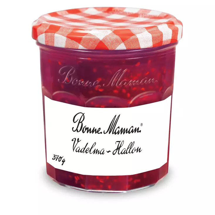 BONNE MAMMAN VADELMAHILLO 370G - Kissat - 3045320088656 - 1