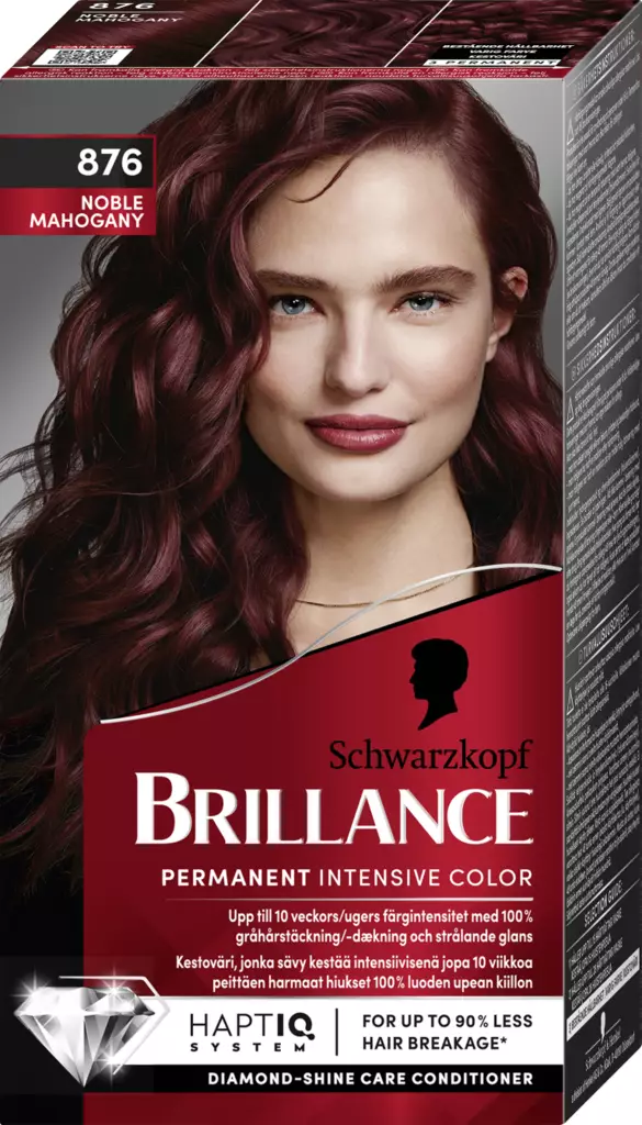 BRILLIANCE HIUSVÄRI 876 NOB MAHOG - Hiustenhoito ja hiuskoristeet - 4015000240116 - 1