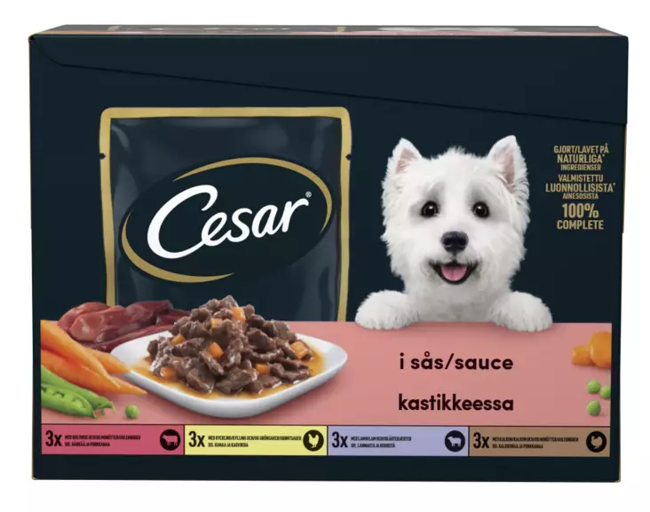 Cesar Adult annospussilaj. kast. 12x100g - Koiran märkäruoat - 8410136027376 - 1