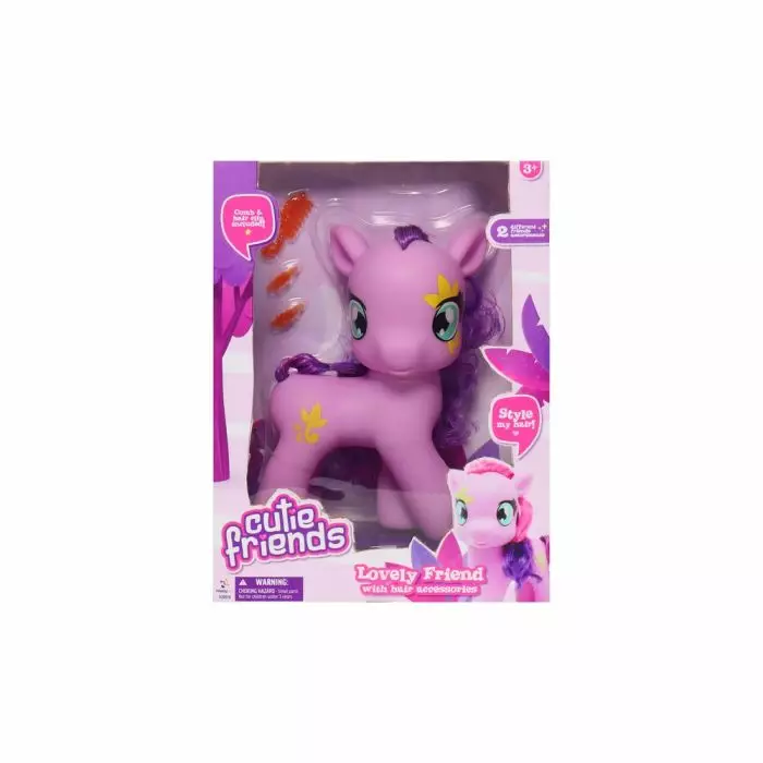 Cutie Friends poni 20cm - Nuket ja tarvikkeet - 6410416521626 - 1