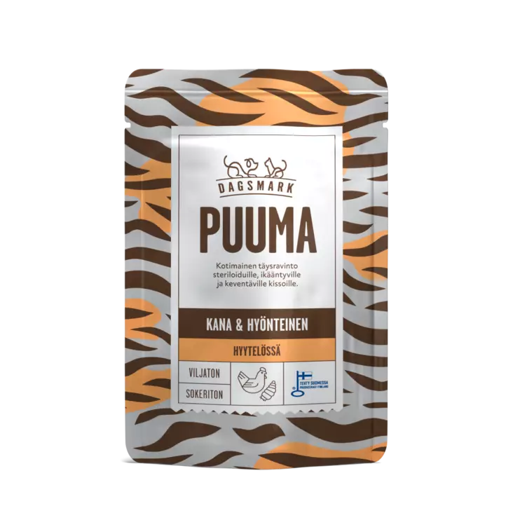 Dagsmark Puuma 80g kana-hyönteinen - Mainos - 6430066383276 - 1