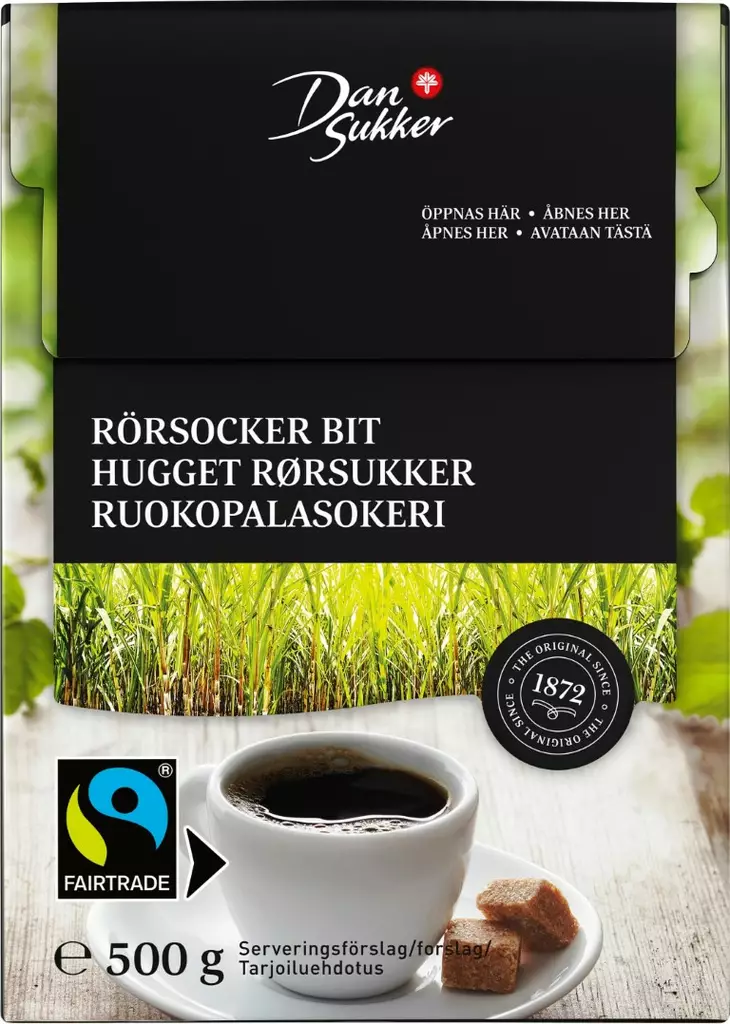 Dansukker Ruokopalasokeri 500g - Makeutusaineet - 7310340111056 - 1