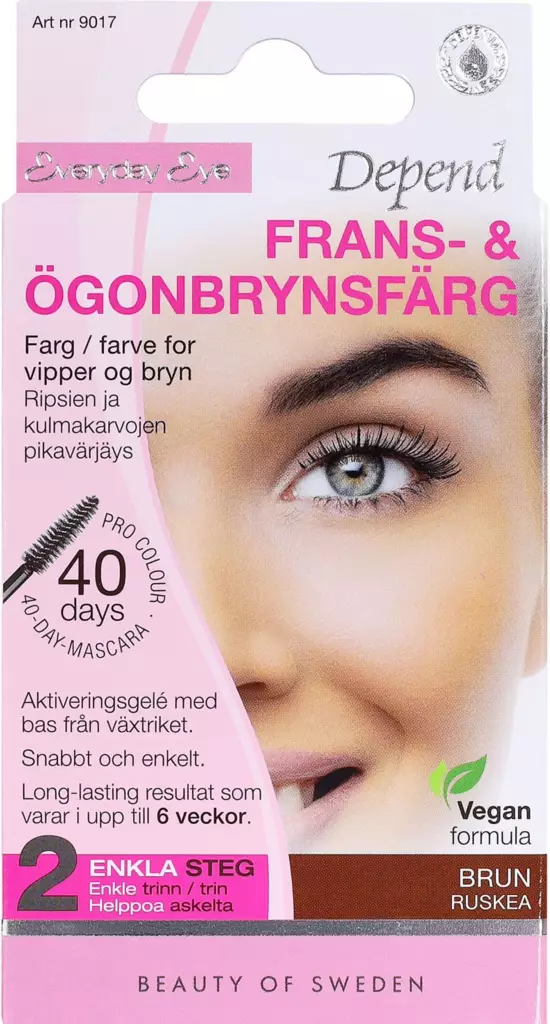 Depend ripsi ja kulmaväri ruskea - Muut kauneudenhoitotarvikkeet - 7391715090176 - 1