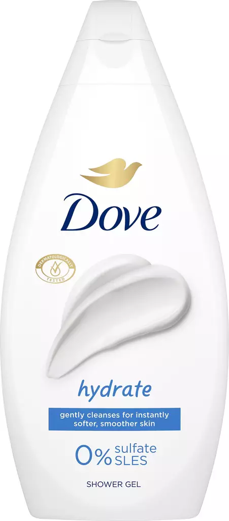 Dove Suihkusaippua hydrate 450ml - Suihkugeelit- ja saippuat - 8720181466496 - 1