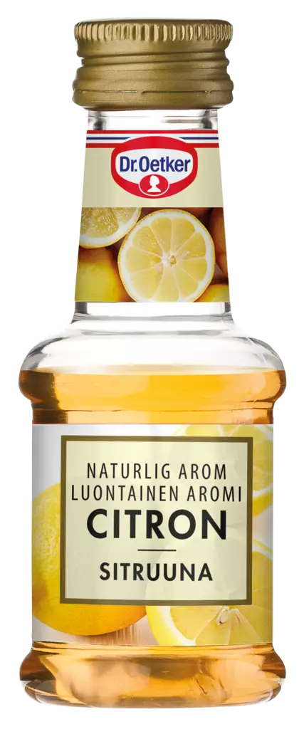 DR.Oetker Luontainen sitruuna-aromi 30ml - Kuivatuotteet ja leivonta - 5701073064726 - 1