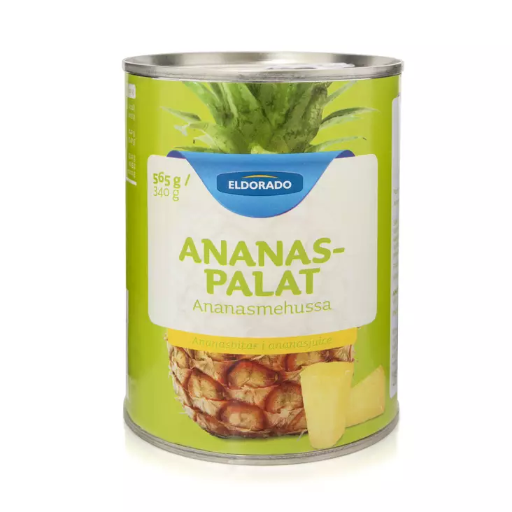 Eldorado Ananaspalat T 565/340g - Hedelmä- ja marjasäilykkeet - 6430060508286 - 1