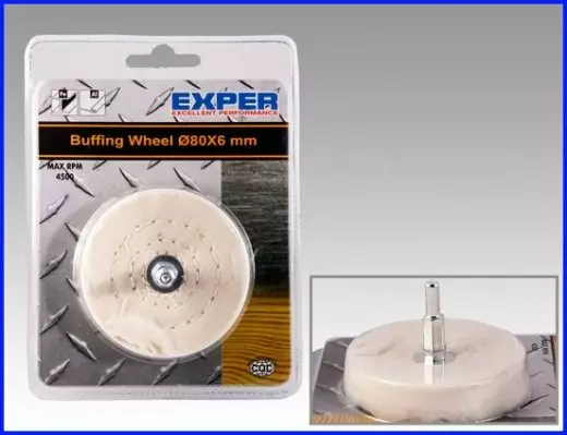 Exper kangaslaikka 80x6mm - Kiillotustyökalut - 6438081001946 - 1