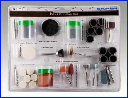 Exper minihiomasarja 105-os - Muut hiontatyökalut ja tarvikkeet - 6438081001786 - 1