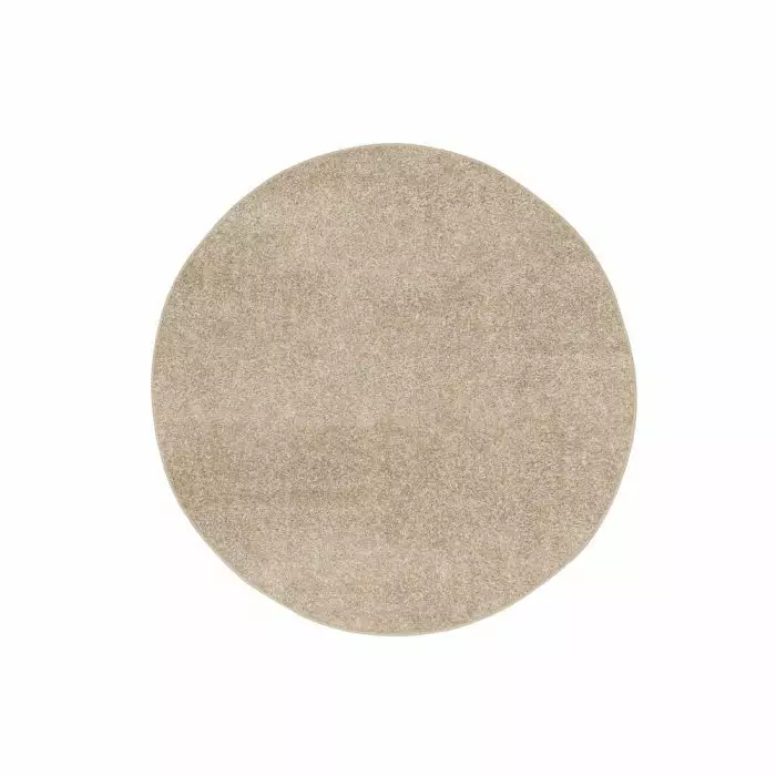 Fanni K Nukkamatto Nera 120 cm pyöreä hiekka - Keskilattiamatot - 6410416530956 - 1