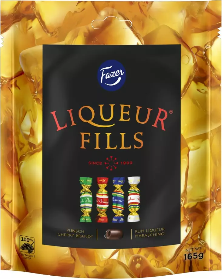 Fazer Liqueurs fills 165g - Karkit - 6416453038646 - 1