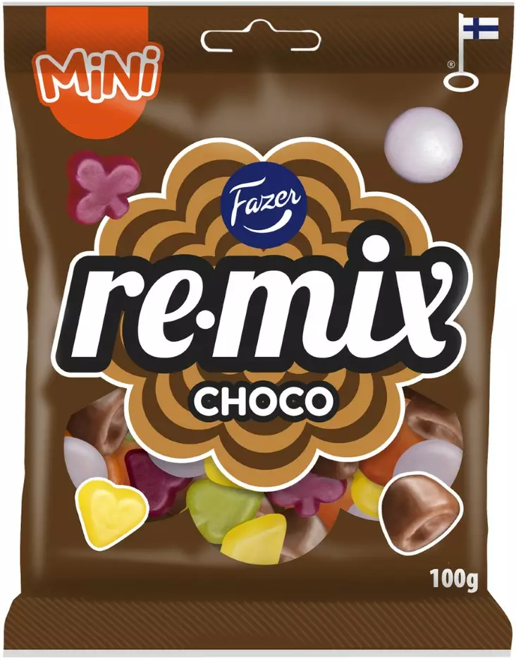Fazer Re-Mix choco 120g - Karkit - 6416453049376 - 1