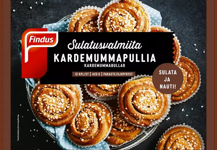 FINDUS KARDEMUMMAPULLA 420G - Kissat - 7310500000336 - 1