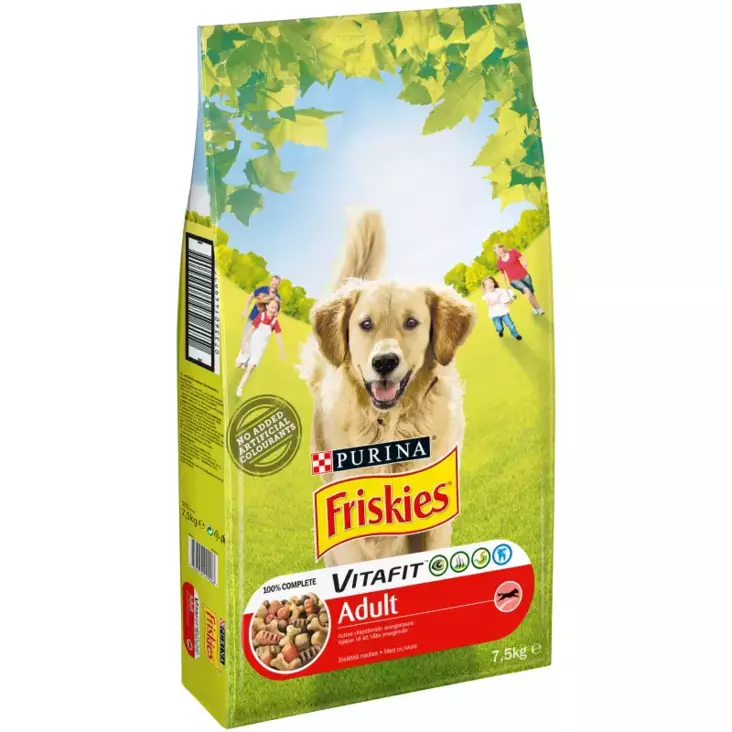 Friskies Adult Nautaa 7,5kg - Koiran kuivaruoat - 7336014499206 - 1