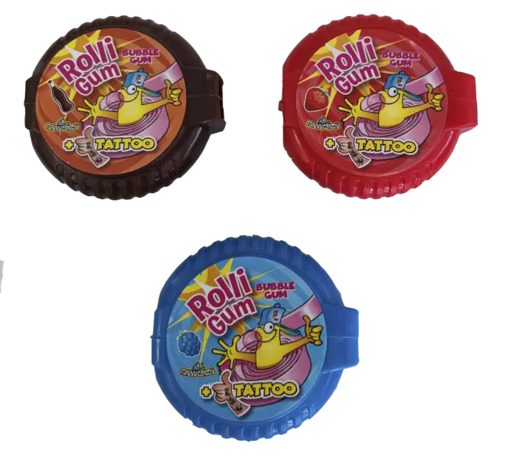 Funny Candy Rolligum 15g - Purukumit - 3587361056046 - 1