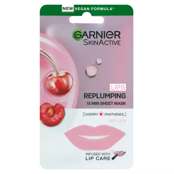 Garnier SkinActive huulinaamio cherry - Huulivoiteet - 3600542413626 - 1