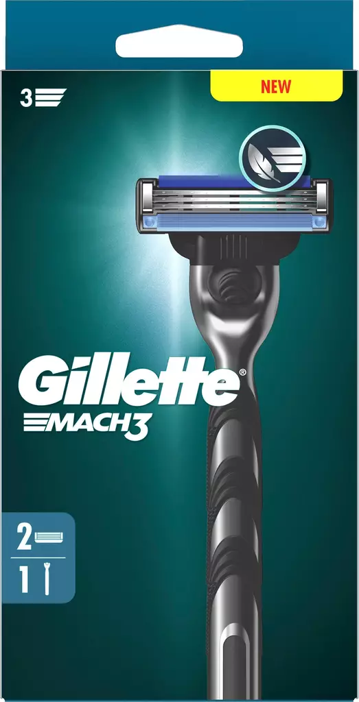 Gillette Mach3 partahöylä - Partahöylät ja -terät - 3014260239626 - 1