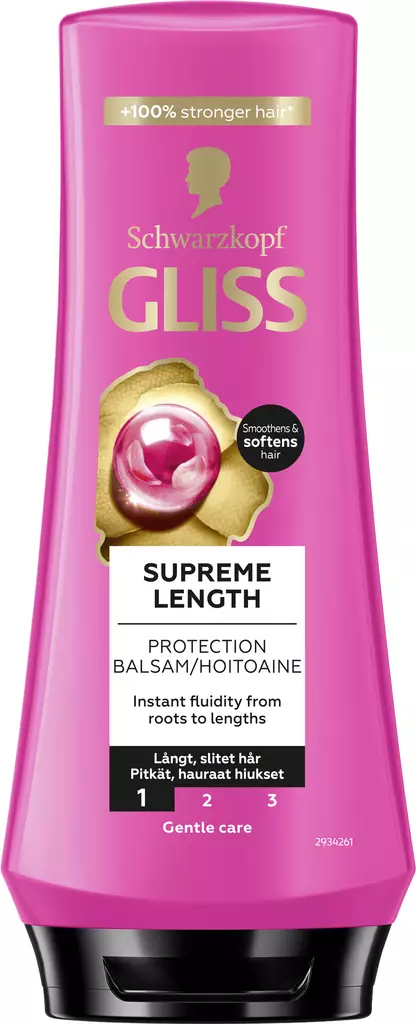 Gliss Supreme Length hoitoaine 200ml - Hiustenhoitoaineet - 7332531118286 - 1
