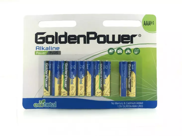 Golden power AAA/LR3 10kpl - Sormiparistot - 4895026733096 - 1