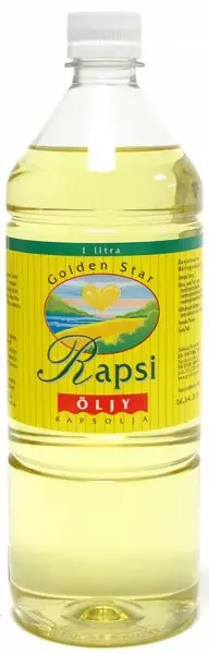 Golden Star Rapsiöljy 1l - Ruokaöljyt - 6434800007046 - 1
