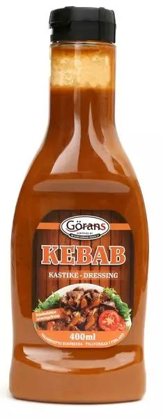Görans Kebab kastike 400ml - Majoneesit,maustekastikkeet ja tahnat - 6416345004476 - 1
