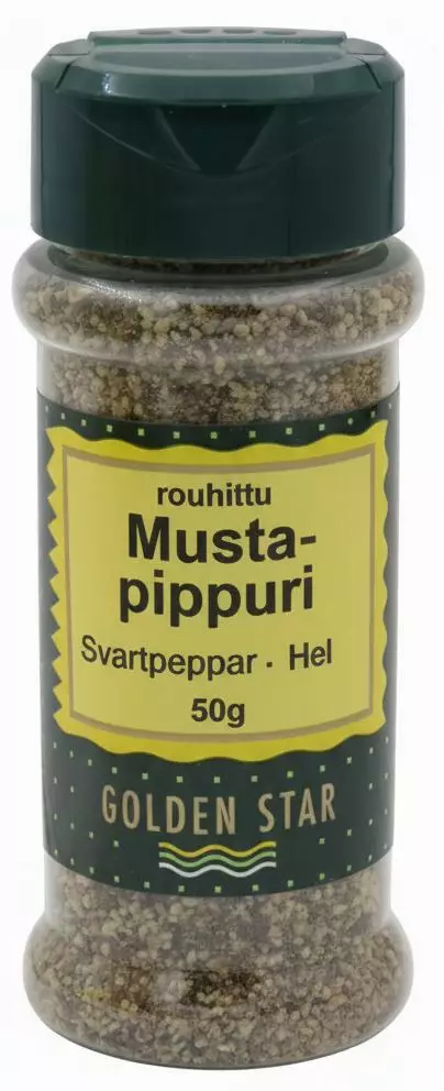 Gs rouhittu mustapippuri 50g - Mausteet - 6434800016116 - 1