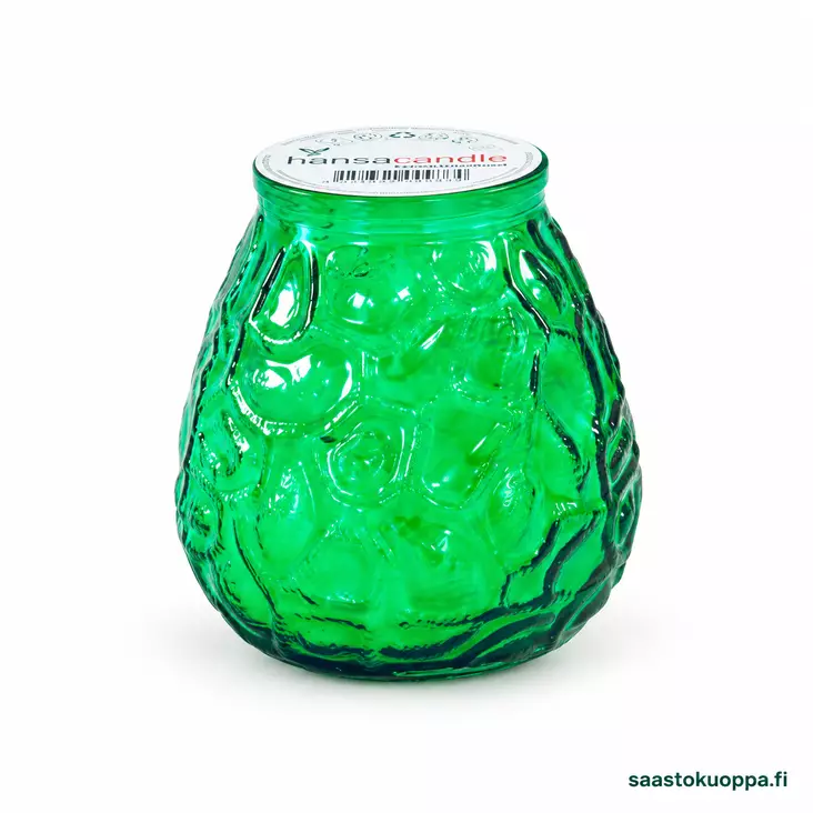 Hansa Candle venetsiälyhty vihreä 50h - Pöytäkynttilät - 4740302000686 - 1