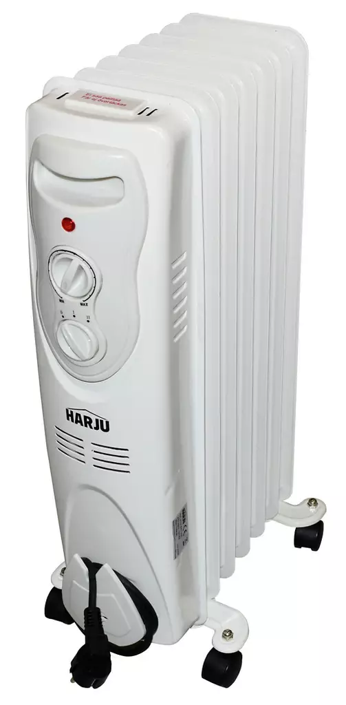Harju öljytäytteinen lämmitin 1500W - Lämmittimet ja terassilämmittimet - 6438140021526 - 1