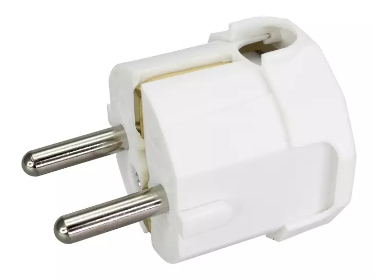 Harju pistotulppa maadoitettu sivu valk. - Pistotulpat - 6438140940216 - 1