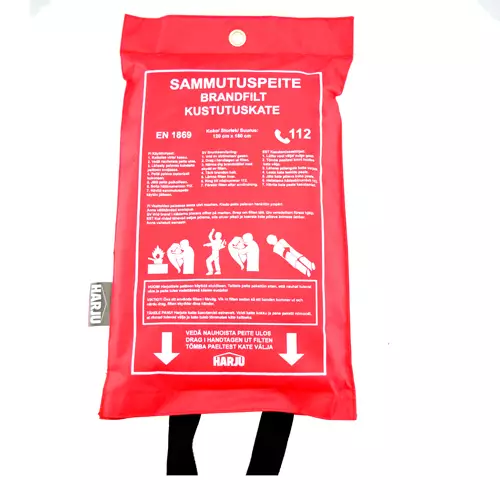 Harju sammutuspeite 1,2x1,8m - Palosammuttimet ja -peitteet - 6438140936066 - 1