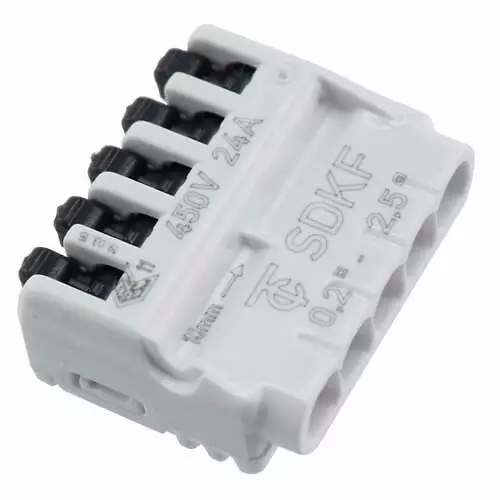 Harju yleisliitin 5-os 5 kpl avattava - Johtoliittimet - 6438140915856 - 1