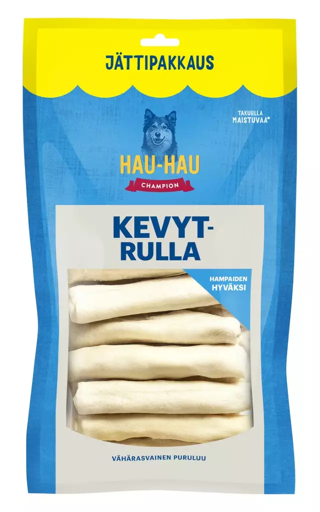 Hau-Hau Champion kevytrulla 13cm 35kpl 700g - Koiran luut - 6430043027506 - 1
