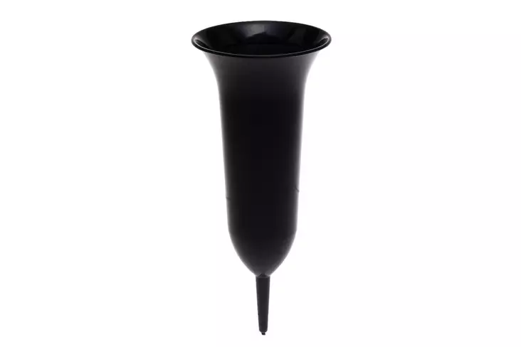 Hautamaljakko 27cm musta - Muoviruukut - 6410412906496 - 2