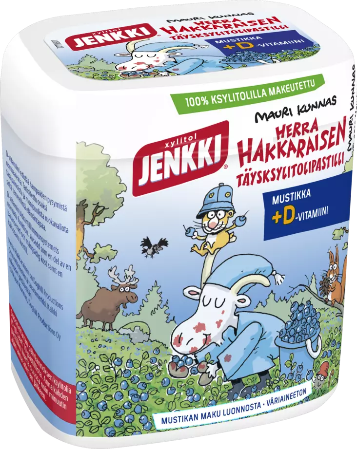 Herra Hakkaraisen täysksylit.past. musti - Karkit - 6420256014486 - 1