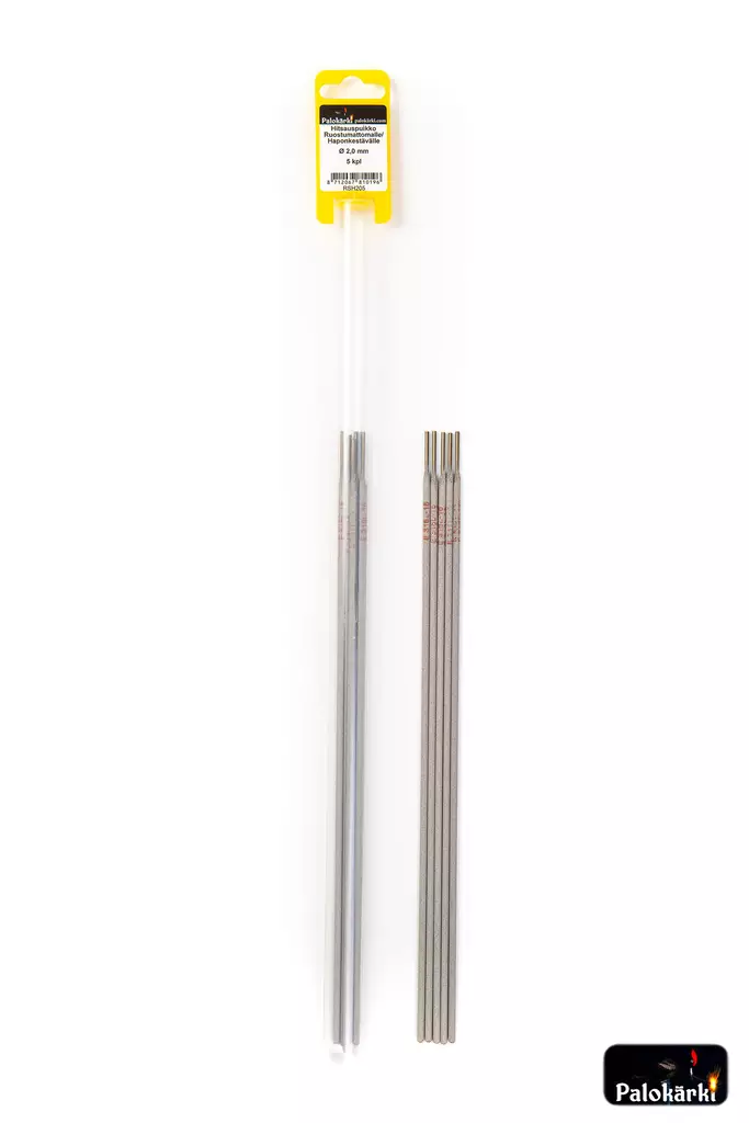 Hitsauspuikko RST/haponkestävä 2,0mm 5kpl - Hitsauspuikot - 8712067810196 - 1