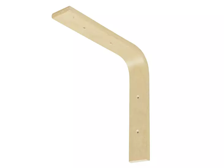 Hyllynkannatin 170x170mm koivu - Hyllyt ja kannakkeet - 6414671021716 - 1