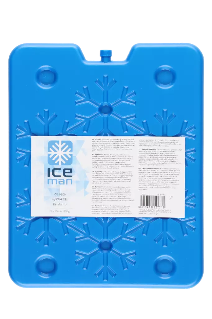 Iceman Kylmäkalle litteä 800 g - Kylmälaukut,kylmäkallet ja jääpalamuotit - 6410411827716 - 2