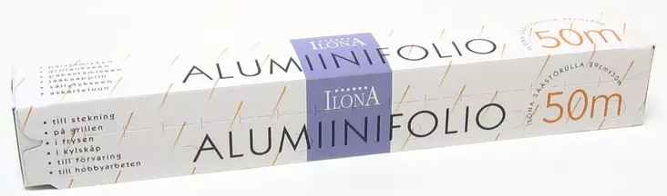 Ilona alumiinifolio 50m - Foliot - 6434800005226 - 1