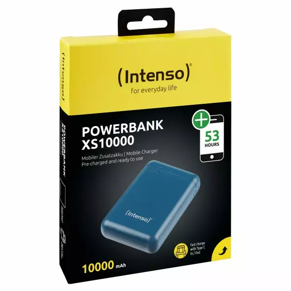 Intenso XS10000 virtapankki 10000mAh - Puhelintarvikkeet ja laturit - 4034303028436 - 1